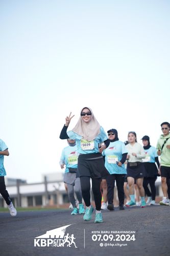 Race photo from KBP City Run 2024