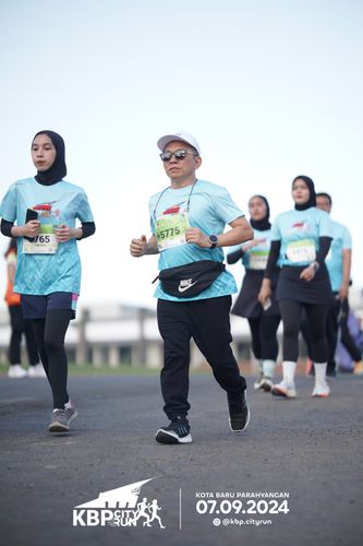 Race photo from KBP City Run 2024