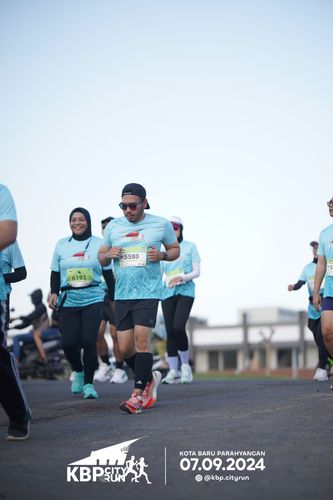 Race photo from KBP City Run 2024