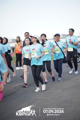 Race photo from KBP City Run 2024