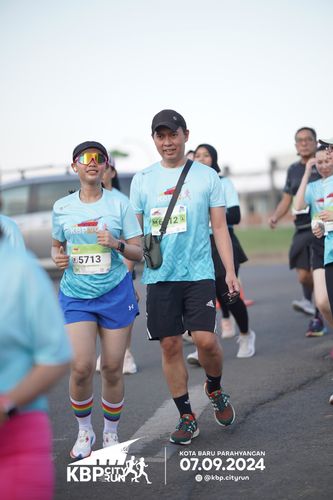 Race photo from KBP City Run 2024
