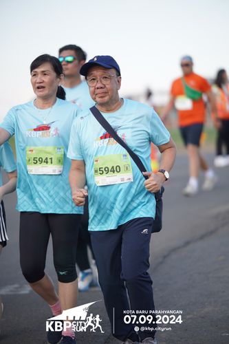 Race photo from KBP City Run 2024