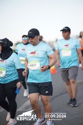 Race photo from KBP City Run 2024