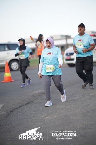 Race photo from KBP City Run 2024