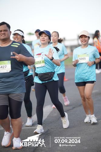 Race photo from KBP City Run 2024