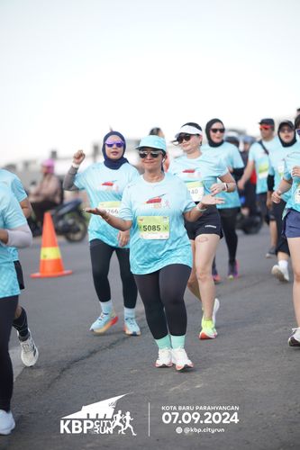 Race photo from KBP City Run 2024