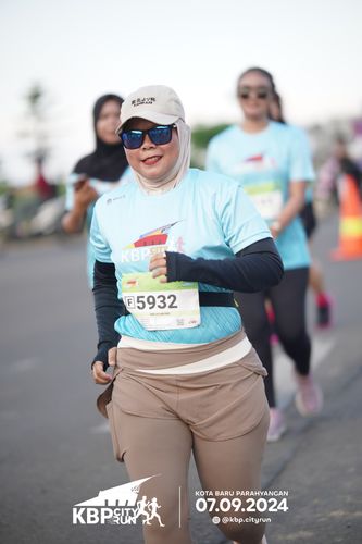 Race photo from KBP City Run 2024