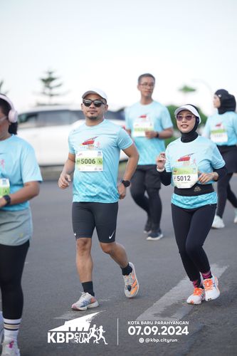 Race photo from KBP City Run 2024