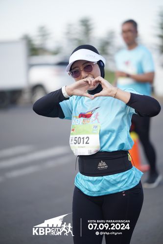 Race photo from KBP City Run 2024