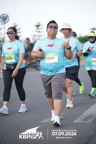 Race photo from KBP City Run 2024