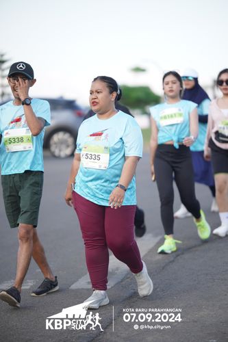 Race photo from KBP City Run 2024