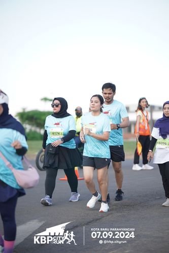 Race photo from KBP City Run 2024