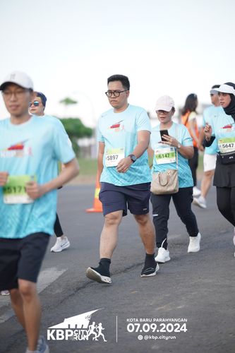 Race photo from KBP City Run 2024