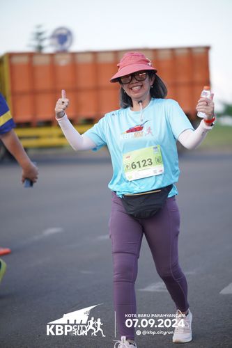 Race photo from KBP City Run 2024