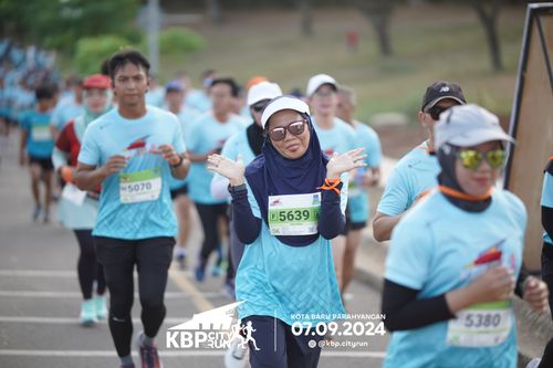 Race photo from KBP City Run 2024