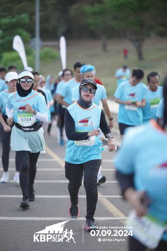 Race photo from KBP City Run 2024