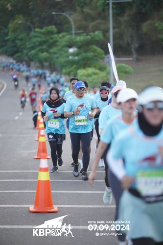Race photo from KBP City Run 2024