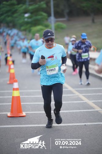 Race photo from KBP City Run 2024