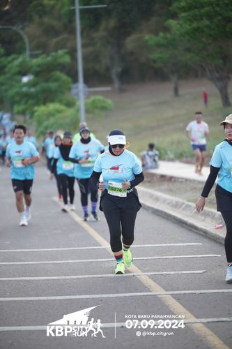 Race photo from KBP City Run 2024