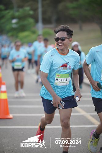 Race photo from KBP City Run 2024