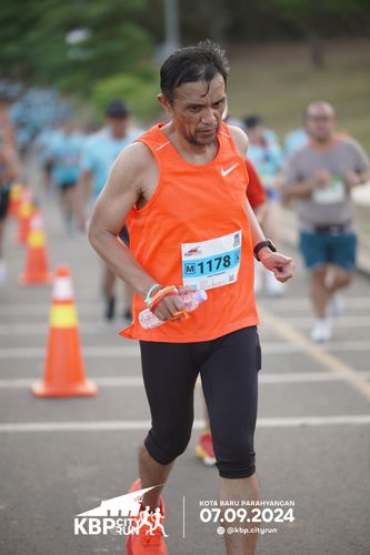 Race photo from KBP City Run 2024