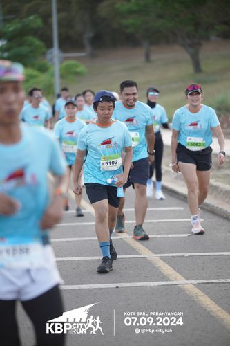 Race photo from KBP City Run 2024
