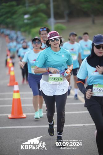 Race photo from KBP City Run 2024