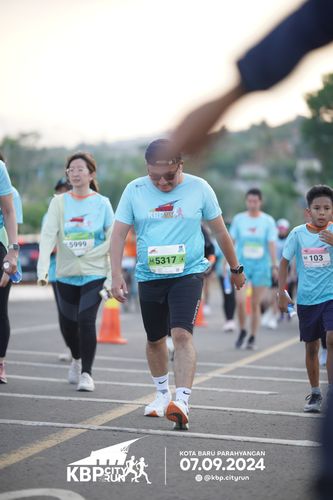 Race photo from KBP City Run 2024