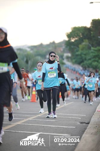 Race photo from KBP City Run 2024