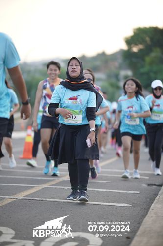 Race photo from KBP City Run 2024