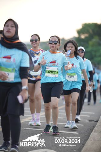Race photo from KBP City Run 2024