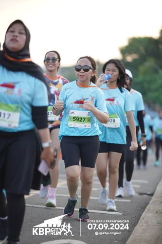 Race photo from KBP City Run 2024