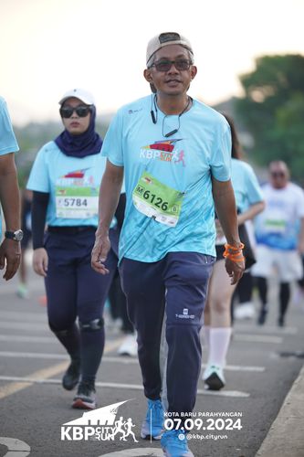 Race photo from KBP City Run 2024