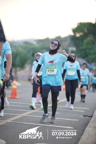 Race photo from KBP City Run 2024