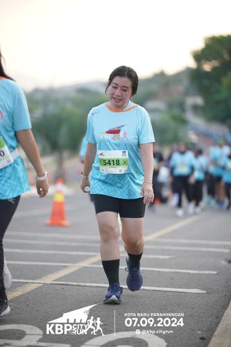 Race photo from KBP City Run 2024