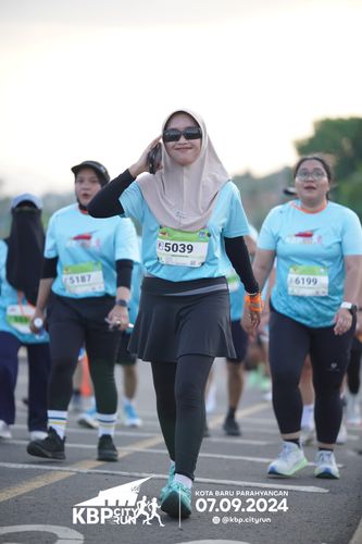 Race photo from KBP City Run 2024