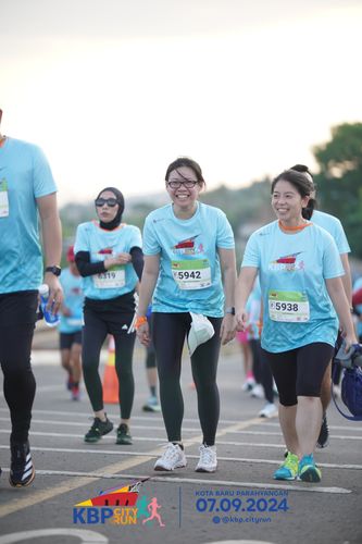 Race photo from KBP City Run 2024