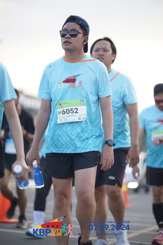 Race photo from KBP City Run 2024
