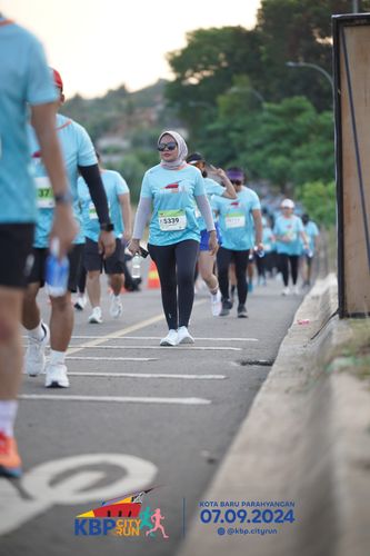 Race photo from KBP City Run 2024