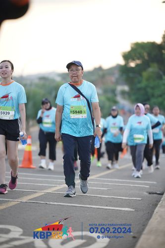 Race photo from KBP City Run 2024