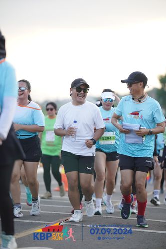 Race photo from KBP City Run 2024