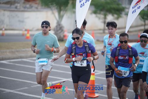 Race photo from KBP City Run 2024