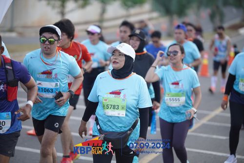 Race photo from KBP City Run 2024