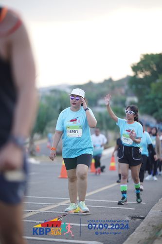 Race photo from KBP City Run 2024