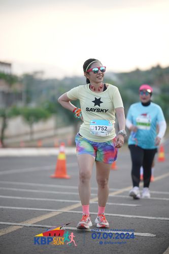 Race photo from KBP City Run 2024