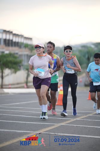 Race photo from KBP City Run 2024