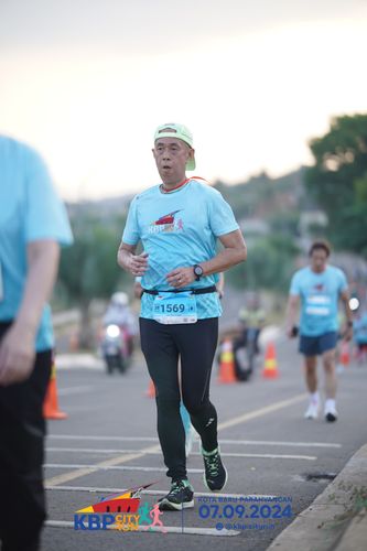 Race photo from KBP City Run 2024