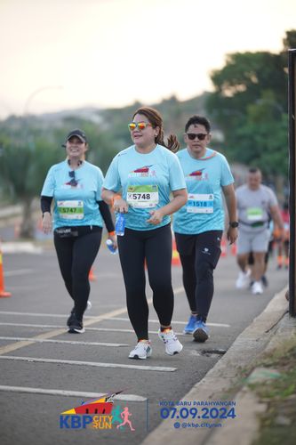 Race photo from KBP City Run 2024