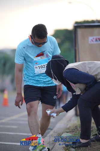 Race photo from KBP City Run 2024