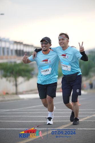 Race photo from KBP City Run 2024